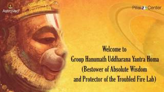 HANUMATH UDDHARANA YANTRA HOMA Hanuman Fire Lab  Dec 29 2016 at 735 am IST [upl. by Luhem]