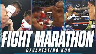 The Most Devastating Knockouts Of All Time  FIGHT MARATHON [upl. by Ettenej]