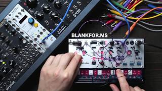 Korg Volca Modular with Pams New Workout by ALM Busy Circuits [upl. by Ahsykal]