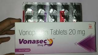 vonasec 20 mg tablets  vonoprazan 20 mg tablets [upl. by Avan]