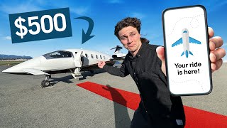 I tried the quotUBERquot for PRIVATE JETS [upl. by Barina]