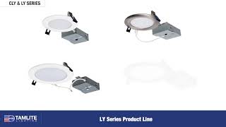 CLY LY Series Slim Recessed LED Down Light Product Video  Tamlite Lighting [upl. by Davita]