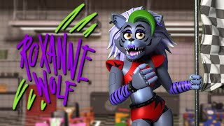 Roxys Raceway Promo FNAF Security Breach Voice Lines Animated [upl. by Ange]