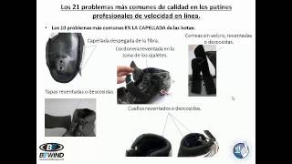 Los 21 problemas de calidad en patines profesionales de velocidad que soluciona BEWIND [upl. by Pyne]