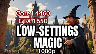 Hogwarts Legacy on Low Settings  GTX 1650  i54460  1080p [upl. by Oria257]