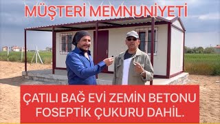 KONTEYNER EV KURULUM VE MONTAJ HAYIRLI OLSUN [upl. by Timofei]