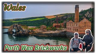 Porth Wen Brickworks Anglesey Wales 🏴󠁧󠁢󠁷󠁬󠁳󠁿 Dji mini 2 drone fotage 4k video Janek Włóczykij [upl. by Kessel836]