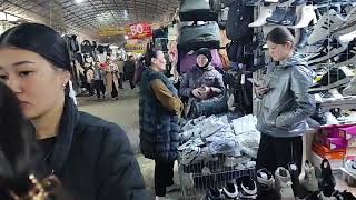 Bazar in Osh city in Kyrkisetan [upl. by Ayanat]