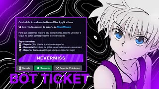 BAIXANDO E CONFIGURANDO BOT DE TICKET AVANÇADO PARA DISCORD GRATIS [upl. by Aitsirhc]