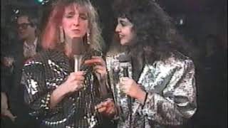 Sonia Benezra et Catherine Vachon Musique Plus 1986 [upl. by Asilehc214]