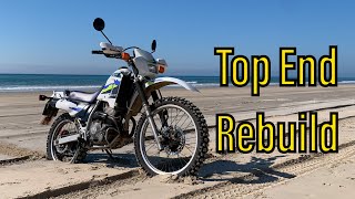 4 Stroke Top End Rebuild Walkthrough  Honda XL 250 Degree NX250 AX1 MD25 MD26 MD31 engines [upl. by Willing]