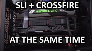 SLI amp Crossfire in Same PC [upl. by Rudd]