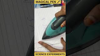 thermochromic pen  erasable pen experiment science scienceexperiments [upl. by Genet321]