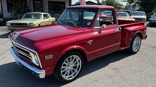 Test Drive 1968 Chevrolet C10 SWB StepSide SOLD 29900 Maple Motors 2684 [upl. by Harriott]