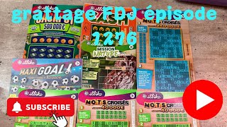 Grattage FDJ épisode 1276 [upl. by Airotkciv]