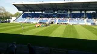 SV Waldhof Mannheim vs Kickers Offenbach 19 April 2015 [upl. by Yendirb]