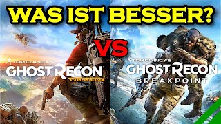 Ghost Recon WILDLANDS vs BREAKPOINT deutsch 💀 german [upl. by Lainey]