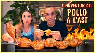 🍗 EL INVENTOR del POLLO A LAST 🐔 El pionero del pollo asado en Barcelona [upl. by Hadik]