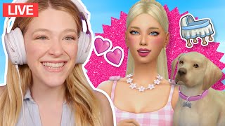 lets play the BARBIE legacy challenge in the sims 4  Part 1 [upl. by Ainehta]