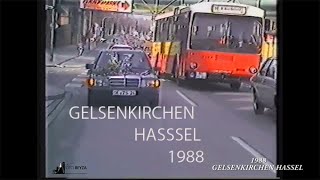 🇩🇪 GELSENKIRCHEN HASSEL APRIL 1988 [upl. by Sumaes]