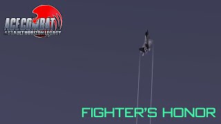 Ace Combat 3D ACHL Mission 23 Fighters Honor  One Day One Mission [upl. by Maillliw]