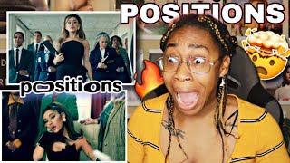 ARIANA GRANDE  POSITIONS OFFICIAL VIDEO REACTION 😭🔥  Favour [upl. by Tuinenga]