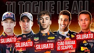 Tutti i Piloti SILURATI dalla Red Bull F1 [upl. by Lavona]