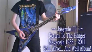 Return To The Hanger  Megadeth Guitar Cover [upl. by Retrop]