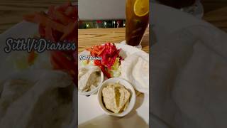 Pita Bread and hummus food foodvlog foodie bangalorevlogger shorts shortsfeed [upl. by Eicam]