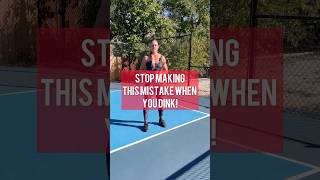 Stop making this mistake when you dink pickleball pickleballtips [upl. by Dloniger864]