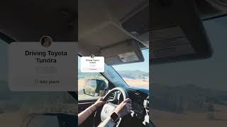 Driving Toyota tundra 2024 toyota cars truck [upl. by Zerep]