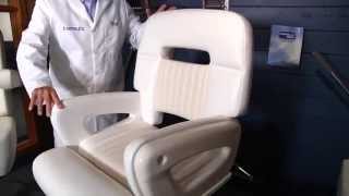 Garelick 970 Contemporary Helm Seat  iboatscom [upl. by Germaun]