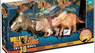 Walking with Dinosaurs 3D Mini Figure Three Pack  Facebook Giveaway [upl. by Airamana51]