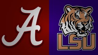 11 Alabama vs 15 LSU Full Game 2024 [upl. by Etteoj882]