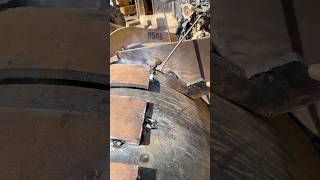 Plate banding with amazing welding tool shortsvideo welding technology [upl. by Atreb]