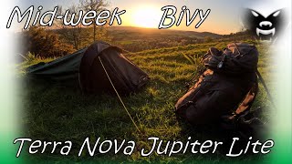 Midweek Bivy  Terra Nova Jupiter Lite [upl. by Justen]