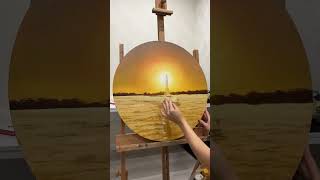 Oil painting timelapse trendingshorts artist art [upl. by Chloette]