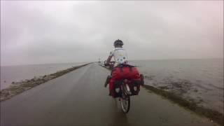 Crossing le Passage du Gois [upl. by Medor571]