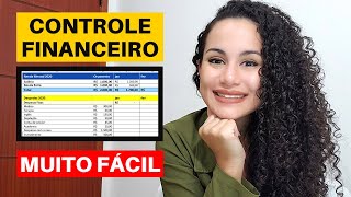 COMO FAZER O CONTROLE FINANCEIRO PESSOAL  Planilha Gratuita [upl. by Nittirb]