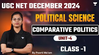 UGC NET Political Science December 2024 🔥Comparative Politics  CLASS 1  By Poorti Maam [upl. by Oilenroc]