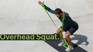 Strength training for runners  Overhead squat  BLACKROLL® [upl. by Osborne613]