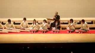 Japanese High School Hougakubu performance月の旋律 [upl. by Reina]