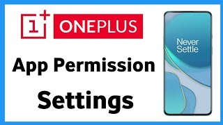 Oneplus Nord Ce 5g App Permission  How To Find App Permissions In Settings Oneplus [upl. by Bradski]