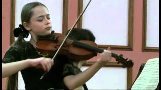 HWieniawski Polonaise Ddur  Pastukhova Alisa [upl. by Tal]