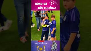 Mateo Lần Đầu Phát Ngôn Gây Sốc Với Messi  cauthubongda thethao24h football messi ronaldo [upl. by Ardnoel]