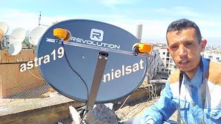 استقبال نلسات و استرا على طبق بيضوي installation nilesat et astra [upl. by Aileen500]