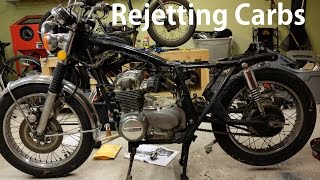 How to build a CB550 Cafe Racer  Brat  Part 3 [upl. by Killam]