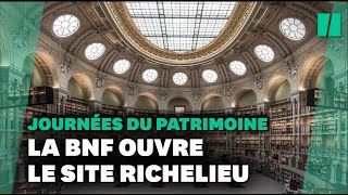 Le site Richelieu de la BnF rouvre ses portes après 12 ans de travaux [upl. by Eelessej]