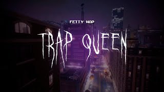 fetty wap  trap queen  sped up  lyrics [upl. by Newhall]