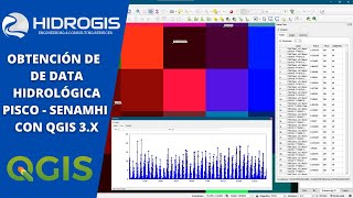 Descarga de Datos de Precipitación PISCOp  SENAMHI con QGIS 3x [upl. by Ahsille]